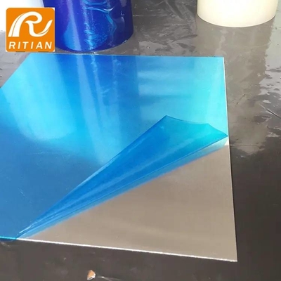 RiTianの青く透明なステンレス鋼のPEの表面の保護フィルム