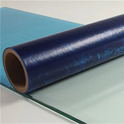 ガラス窓またはドアのための中国の製造のファクトリー・アウトレットの試供品のベストの価格の青く透明なPEのプラスチック フィルム