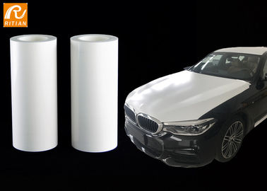安定した白い自動車保護フィルムの溶媒はアクリルの接着剤媒体の付着を基づかせていました
