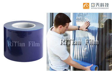 青い色の窓ガラスの保護フィルム カスタマイズされる200メートルの長さの厚さ
