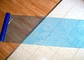 ポリエチレンのカーペットの保護フィルムは床のための湿気の防止の反傷を印刷した