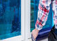 PEの窓ガラスのPeotectiveの青いフィルムの家のための反紫外線傷のプライバシー