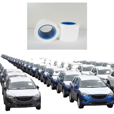 良い価格 ホワイト・グロシー・オパーク・PE 自動車用保護フィルム 1200mm 幅100m 長さ 車用塗料保護用 オンライン