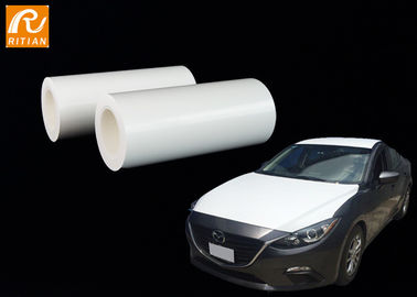 良い価格 乳白色の白い色の車体の保護フィルムのPEの物質的で取り外し可能な耐熱性 オンライン